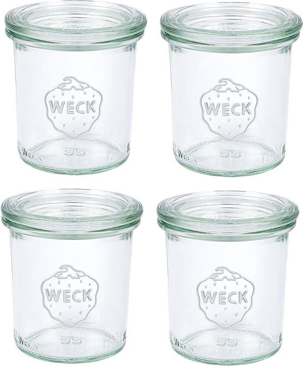 Actual product image Weck lintel shape (4 pcs., 0.50 l)