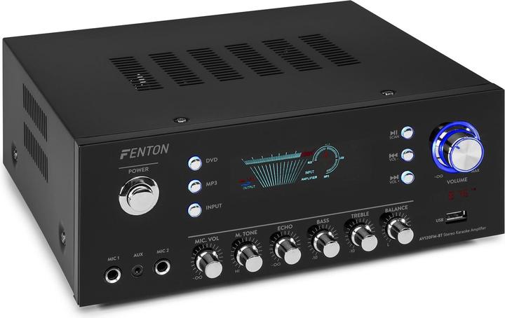 Actual product image Fenton Stereo Amplifier AV120FM-BT (Amplifier)