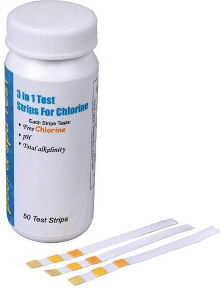 Actual product image Poolking Test strip 3 in 1