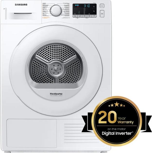 Actual product image Samsung WW80TA049TE/WS WW5000 (8 kg, Left)
