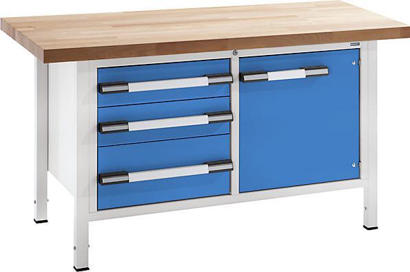 Immagine prodotto eurokraft pro Banco da lavoro, regolabile in altezza (150 cm, 70 cm)