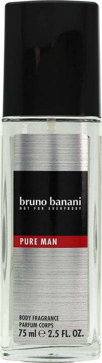 Produktbild Bruno Banani Pure Men parfümiert DEO Glas 75ml (Spray, 75 ml)