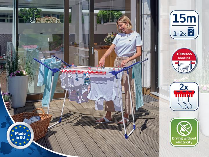 Actual product image Leifheit Pegasus 150 Solid Slim (15 m)