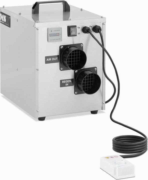 Produktbild MSW Adsorptionstrockner Luftentfeuchter Werkstatt 30 qm 9 l/24 h automatisch/manuell (30 m²)