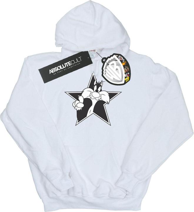 Produktbild Looney Tunes Sylvester Mono Star Kapuzenpullover (XXL)