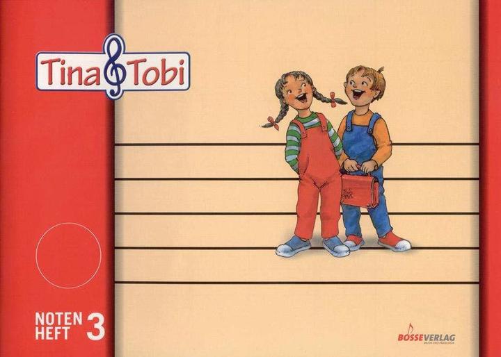 Produktbild Tina und Tobi. Notenschreibheft 3. Halbjahr. Zur Musikfibel (Deutsch, Verband deutscher Musikschulen, 2011)