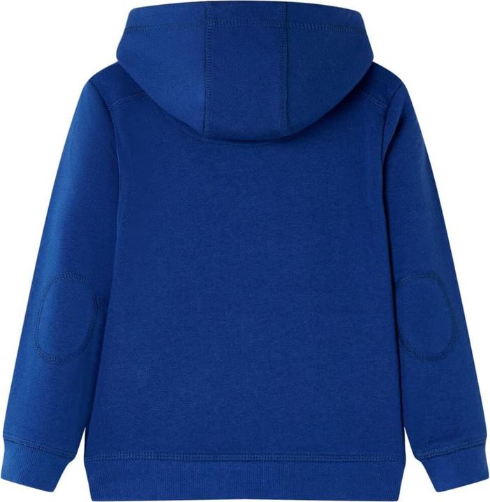 Actual product image VidaXL Children's hooded jumper dark blue 92,Material: 92 (92)