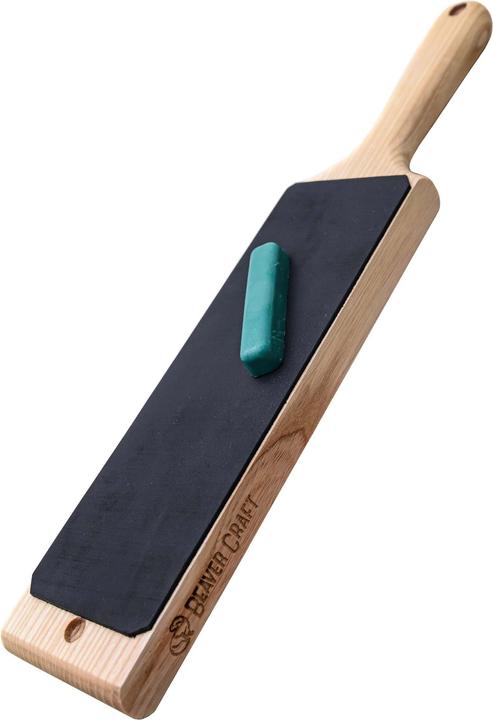 Beaver Craft BeaverCraft Dual sided Leather Paddle w P01 (39 cm, 2-piece)