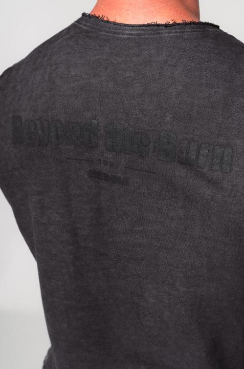 Produktbild Nebbia Washed-off Ärmelloser Hoodie Beastin 361 - black (L)