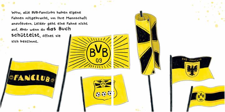 Produktbild BVB – Ein Mitmachbuch zum Schütteln, Schaukeln, Pusten, Klopfen und sehen, was dann passier (Deutsch, Nico Sternbaum, 2024)