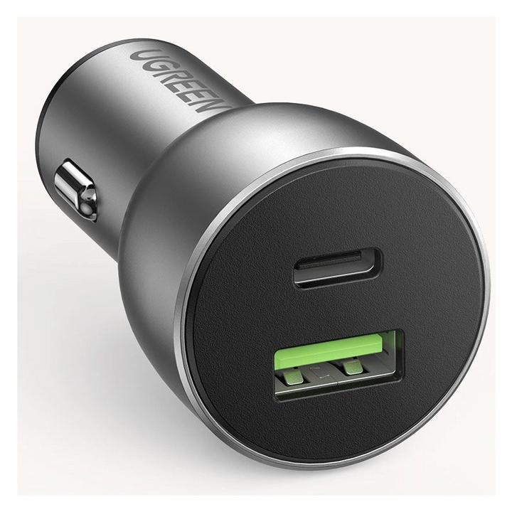 Image du produit Ugreen Chargeur de voiture USB-C PD + USB-A QC 36W