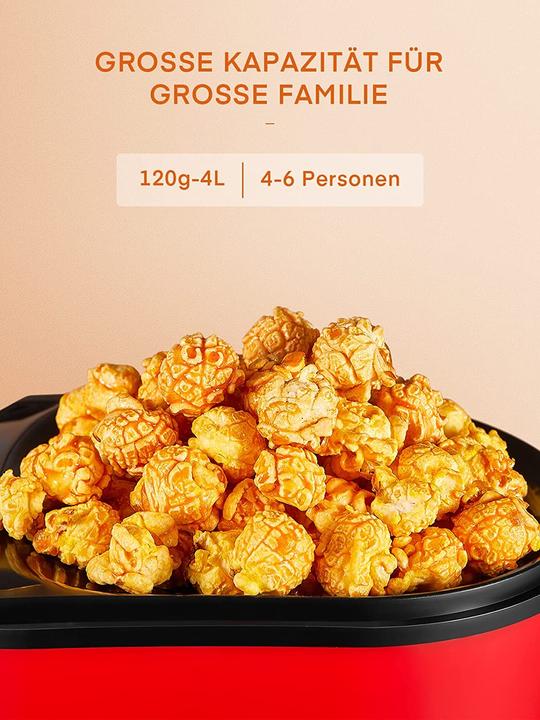 Image du produit Fohere Machine à pop-corn 1400W