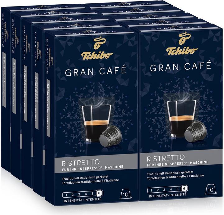 Produktbild Tchibo Gran Café Ristretto (100 x Port.)