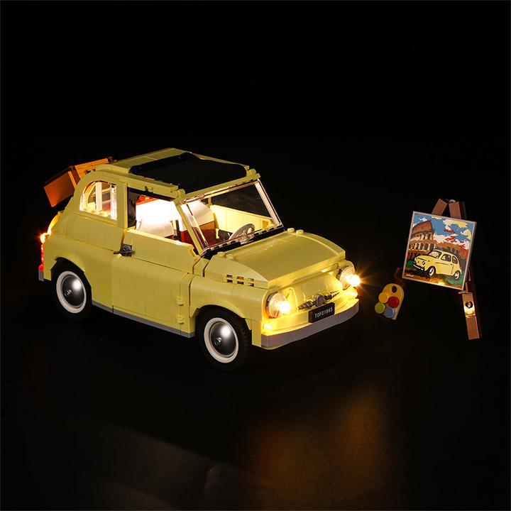 Produktbild BrickBling LED Licht Set für LEGO Fiat 500 (10271)
