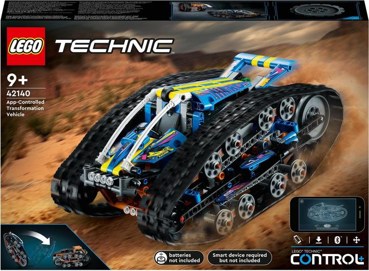 LEGO App-gesteuertes Transformationsfahrzeug (42140, LEGO Technic)