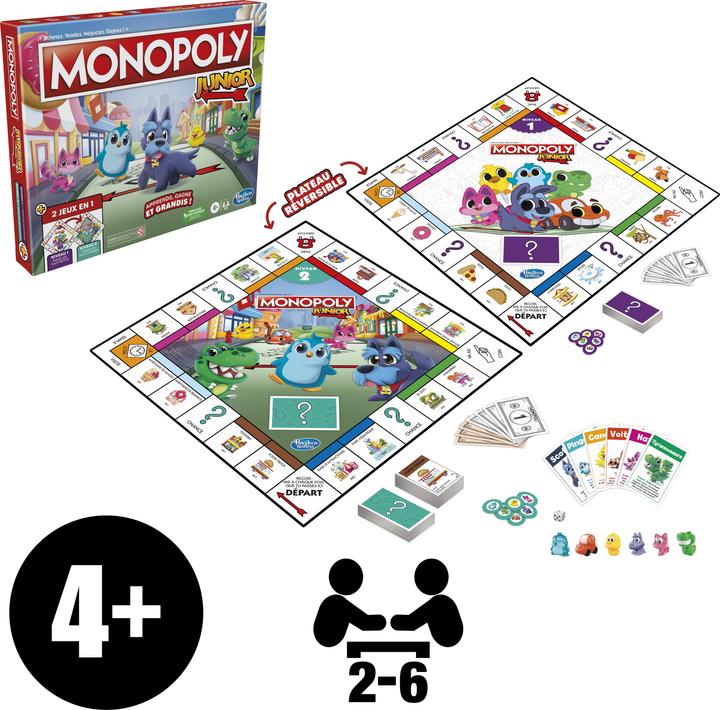 Produktbild Monopoly Junior (Französisch)