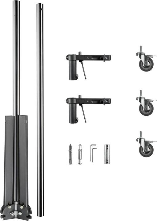 Image du produit Walimex pro Par trépied roulant (223 cm, 12 kg)