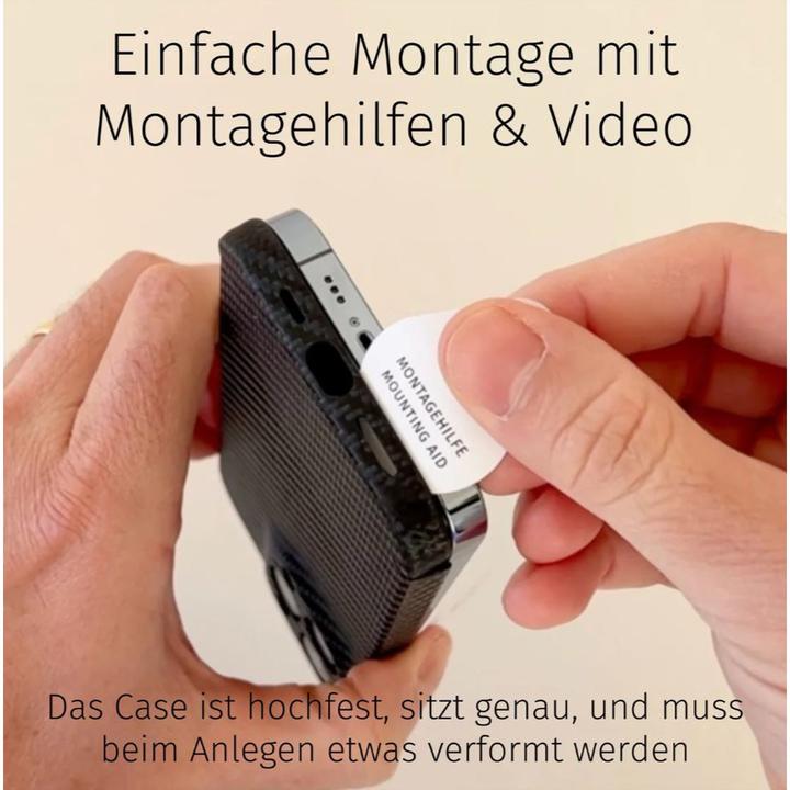 Produktbild Filono Carbon Case iPhone 16 Plus MagSafe kompatibel (Apple iPhone 16 Plus)