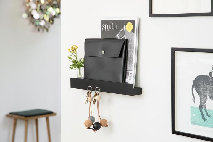 Produktbild byWirth By Wirth - Magnet Shelf 40 cm - Smoked Oak (MS40 184)