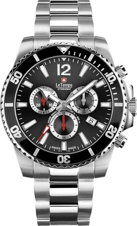 Produktbild Le Temps Swiss Naval Patrol (Chronograph, 43 mm)