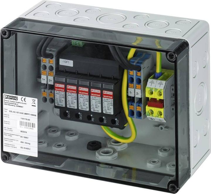 Actual product image Phoenix Contact String collection box (Generator connection box)
