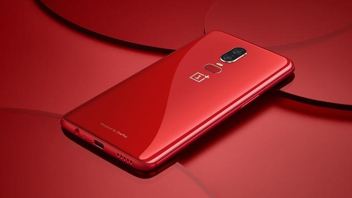 Actual product image OnePlus 6 (128 GB, Amber Red, 6.28", Dual SIM, 16 Mpx, 4G)