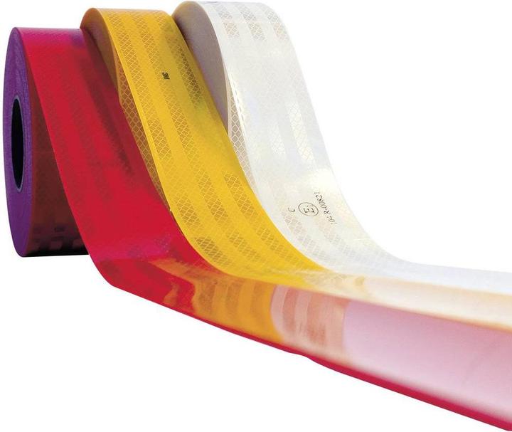 Immagine prodotto 3M Nastro adesivo riflettente per la marcatura dei contorni Diamante Grado di diamante UN ECE 04 (55 mm)