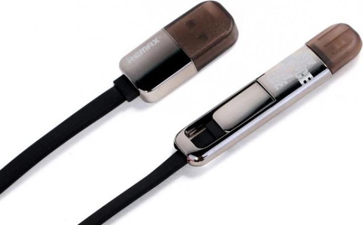 Image du produit Remax Transformers Câble de charge 2-en-1 Lightning MicroUSB vers USB-A