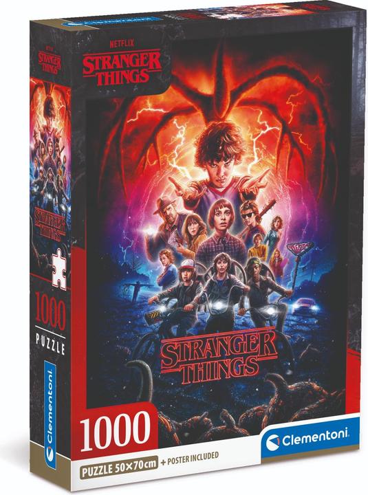 Produktbild Clementoni CLE Puzzle 1000 Compact Netflix StrangerThin.39713 (1000 Teile)