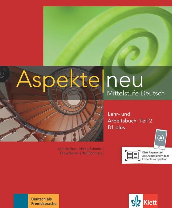 Actual product image Aspekte neu B1 plus. Mittelstufe Deutsch. Lehr- und Arbeitsbuch mit Audio-CD, Teil 2 (German, Ute Koithan, Helen Schmitz, 2014)