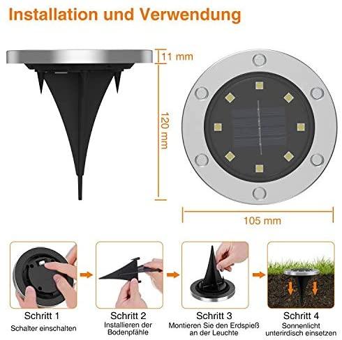 Produktbild Infray Solar Bodenleuchten (50 lm, IP65)
