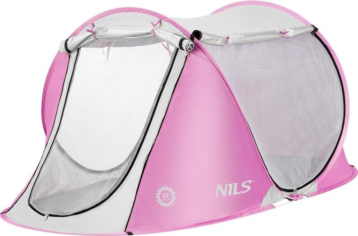 Image du produit Nils Rosa NC3043 Rožinis TENTE POP-UP (Tente de plage, 1.25 kg)