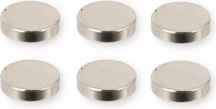 Image du produit Eneroid BLANKO Aimant néodyme, jeu de 6 pièces 12 x 3 mm (6 x)