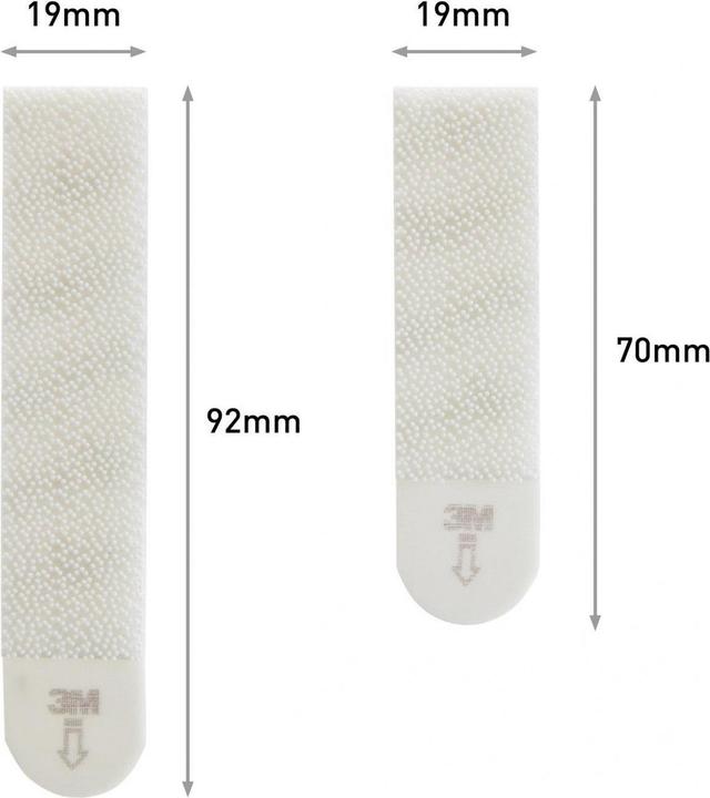 Actual product image 3M Command Picture Hanging Strips Set, Medium & Large (pack 12)