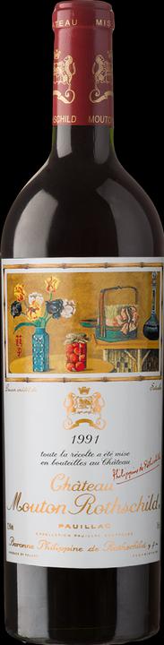 Château Mouton-Rothschild Ch. Mouton-Rothschild (1 x 75 cl, 1991)