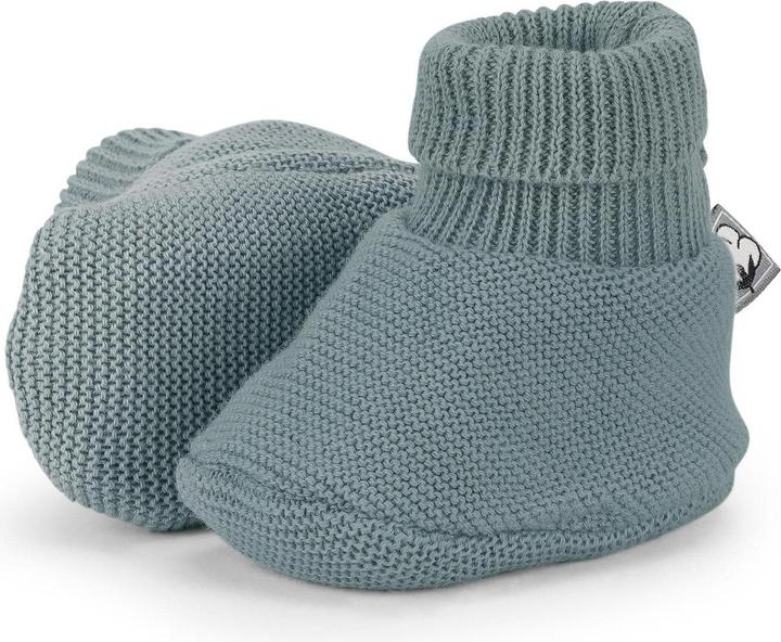 Sterntaler Baby-Socken Strick-Schuh Grün Gr. 18 (18)