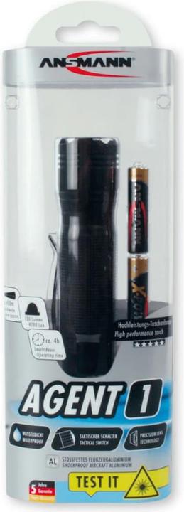 Immagine prodotto Ansmann Agente 1 (12.10 cm, 120 lm)