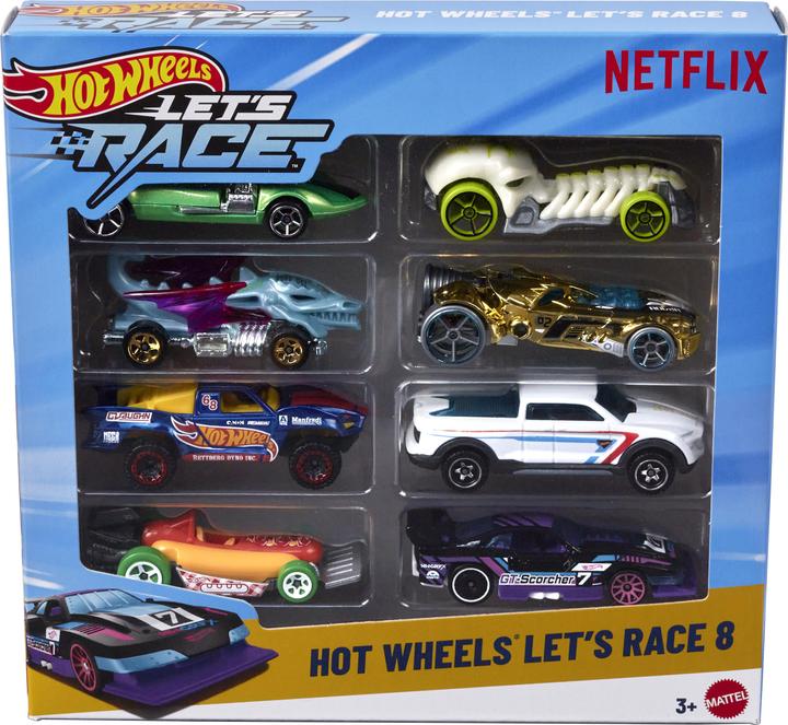Actual product image Hot Wheels Let's Race
