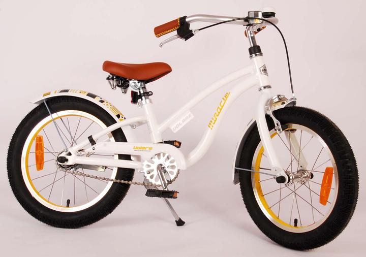 Immagine prodotto Volare Bicicletta per bambini Miracle Cruiser - Meisjes - 16 pollici - Wit - Prime Collection (16")