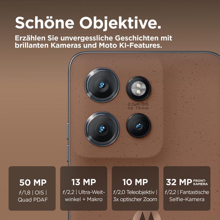 Immagine prodotto Motorola Edge 50 Neo (512 GB, PANTONE Mousse Moka, 6.36", Doppia SIM, 50 Mpx, 5G)