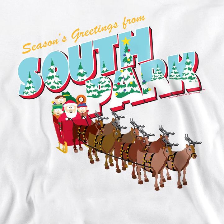 Immagine prodotto Ubisoft Season's Greetings Felpa Natale Cartman e Kenny Adulto Unisex (L)