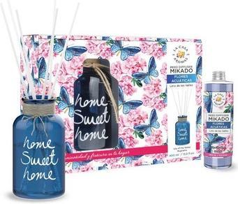 La Casa de los Aromas Sweet Home Duftstäbchen-Set + Maiglöckchen-Vase 400ml