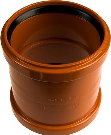 Image du produit Csdk SL PVC kloak dobbeltstikmuffe Ø 110mm (Raccord de tuyauterie)