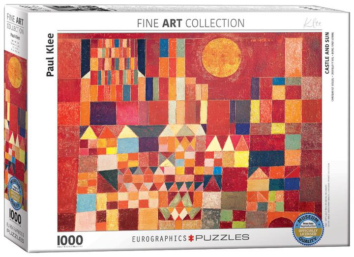 Image du produit Eurographics Château et soleil de Paul Klee (1000 pièces)