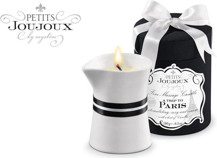 Produktbild Petits Joujoux Massagekerze A trip to Paris gross (240 ml)