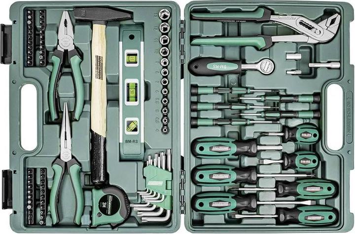 Actual product image Mannesmann Do-it-yourself tool set in a case (86 pieces)