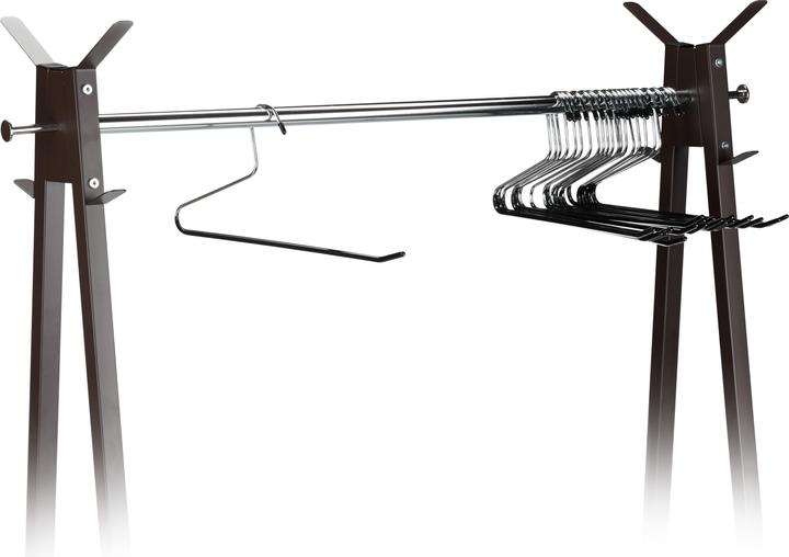 Actual product image Relaxdays Non-Slip Trouser Hanger (20 x)