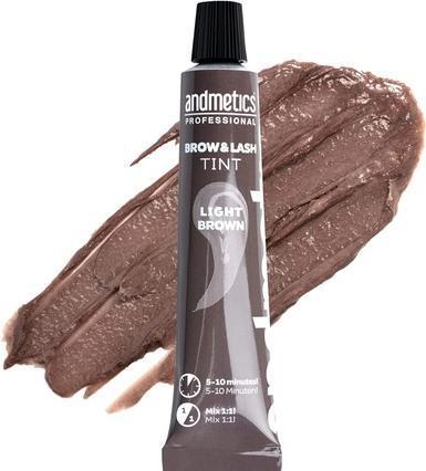 Actual product image Andmetics - Eyebrow & Eyelash Colour Light Brown