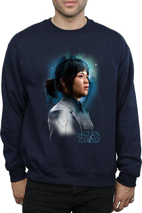 Actual product image Star Wars Mens The Last Jedi Rose Tico Brushed Sweatshirt (XL)