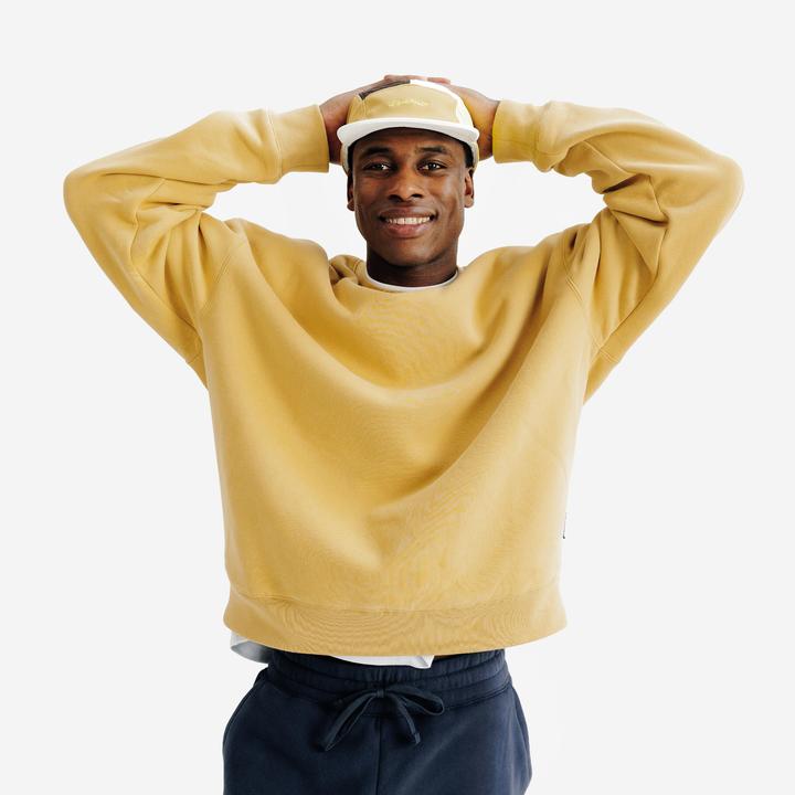 Decathlon Crewneck Herren Oversized - beige